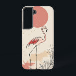 Lunar Heron Poise Phone Case Samsung Galaxy Hülle<br><div class="desc">Unter einem glühenden Mond steht ein anmutiger Held,  umgeben von zarten Schilfpflanzen. Dieser Fall strahlt Ruhe und natürliche Eleganz mit einer mystischen Touch aus.</div>