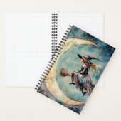 Lunar Hexe 5,5" x 8,5" Hardover-Notebook Notizblock (Innen)