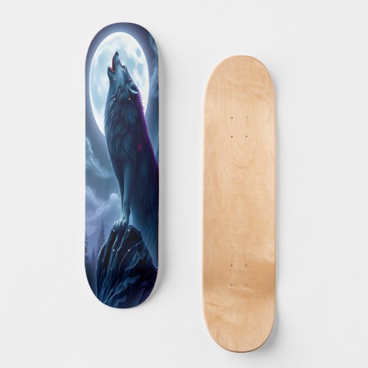 Lunar Howl Edition 1 Skateboard (Vorderseite)