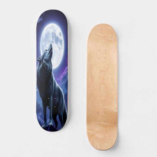 Lunar Howl Edition 3 Skateboard (Vorderseite)