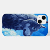 🐺 Lunar Howl iPhone Case (Rückseite (Horizontal))