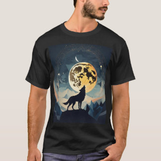 Lunar Howl: Wolf-T - Shirt
