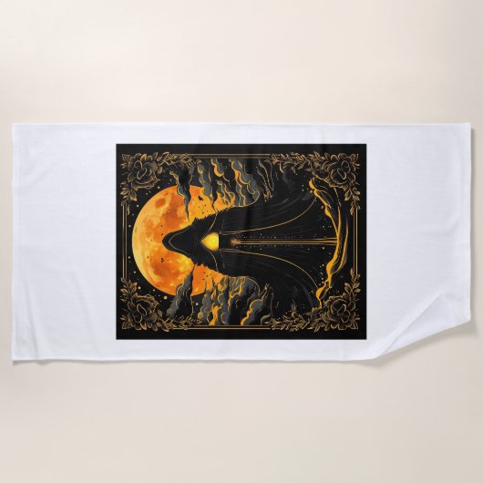 Lunar Keeper Strandtuch (Vorderseite)