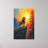 Lunar King Leinwanddruck (Vorderseite)