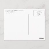 Lunar Landscape Postcard Postkarte (Rückseite)