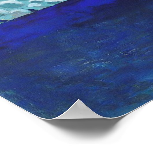 Lunar Landschaft | Cuno Amiet | Poster (Ecke)