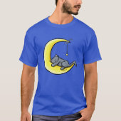 Lunar Liebe Gray Cat T - Shirt (Vorderseite)