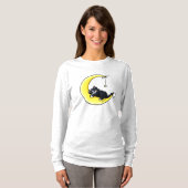 Lunar Liebe Tuxedo Cat T - Shirt (Vorne ganz)