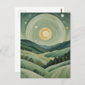 Lunar Lullaby Postkarte (Vorne/Hinten)