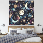 Lunar Magic Leinwanddruck (Insitu (Schlafzimmer))