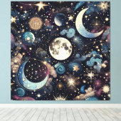 Lunar Magic Leinwanddruck (Insitu (Holzboden))