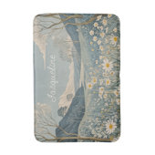 Lunar Meadow Personalisiert Badematte (Vorderseite Vertikal)