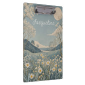 Lunar Meadow Personalisiert Klemmbrett (Rechts)