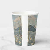 Lunar Meadow Personalisiert Pappbecher (Links)