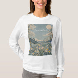 Lunar Meadow Personalisiert T-Shirt