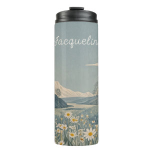 Lunar Meadow Personalisiert Thermosbecher