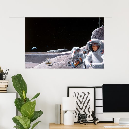 Lunar Medics Poster (Heimbüro)