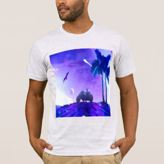 - Lunar Mirage – Palästinensisches Digital Art T-S T-Shirt