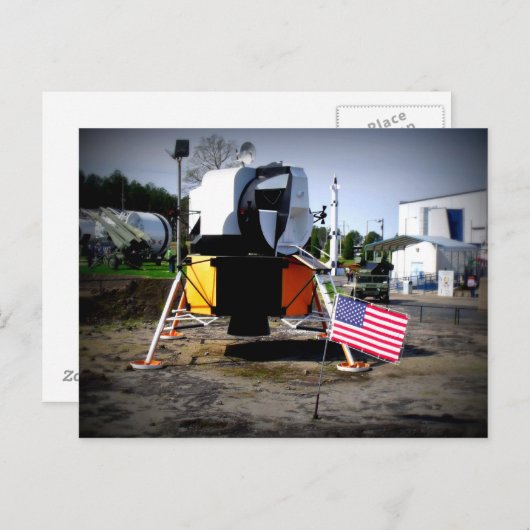 Lunar-Modul Postkarte (Vorne/Hinten)