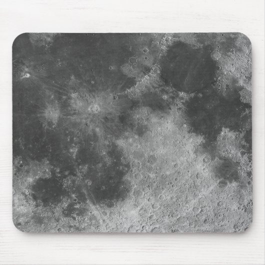 LUNAR MOON OBERFLÄCHE MOUSEPAD (Vorne)