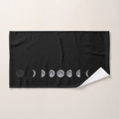 Lunar Moon Phases Celestial Badhandtuch Set (Handtuch)