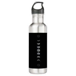 Lunar Moon Phases Celestial Edelstahlflasche
