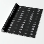 Lunar Moon Phases Celestial Geschenkpapier (Ungerollt)