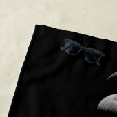 Lunar Moon Phases | Celestial Personalized Name Strandtuch (Beispiel)