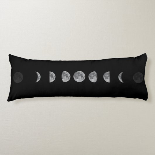 Lunar Moon Phases Celestial Seitenschläferkissen (Vorderseite)