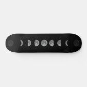 Lunar Moon Phases Celestial Skateboard (Horizontal)