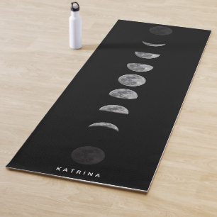 Lunar Moon Phases Celestized Customized Name Yogamatte
