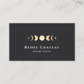 Lunar Moon Phones Energy Healer Visitenkarte (Vorderseite)