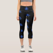 Lunar Moth Capri Leggings (Vorderseite)