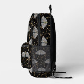 Lunar Moth Dream Bedruckter Rucksack (Rechts)