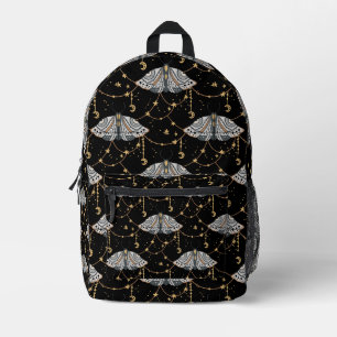 Lunar Moth Dream Bedruckter Rucksack