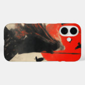 Lunar Moth Magic Phone Case (Rückseite (Horizontal))