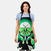 Lunar Moth Nacht Schürze (Getragen)