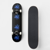 Lunar Moths Girls Skateboard (Vorderseite)