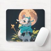 Lunar Mouse Mystique Mouse Mat Mousepad (Mit Mouse)