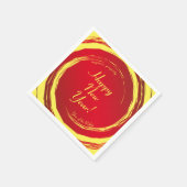 Lunar Neujahr Glück Wohlstand Harmonie Serviette (Ecke)