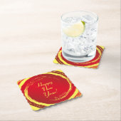 Lunar Neujahr Glück Wohlstand Harmonie Untersetzer (Vor Ort)