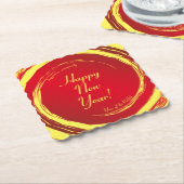 Lunar Neujahr Glück Wohlstand Harmonie Untersetzer (angewinkelt)