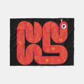 Lunar New Year 2025 - Year Of The Snake Fleecedecke (Vorderseite (Horizontal))