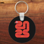 Lunar New Year 2025 - Year Of The Snake  Schlüsselanhänger (Vorderseite)