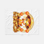 Lunar New Year 2026 Chinese New Year Decorations Fleecedecke (Vorderseite (Horizontal))