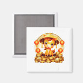 Lunar New Year 2026 Chinese New Year Decorations Magnet (Vorderseite/Rückseite)