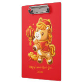 Lunar new year horse klemmbrett (Links)