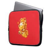 Lunar new year horse laptopschutzhülle (Vorderseite Links)