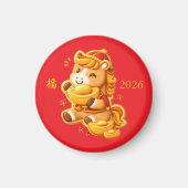 Lunar new year horse magnet (Vorne)