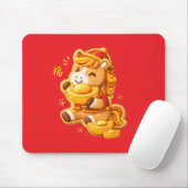 Lunar new year horse mousepad (Mit Mouse)